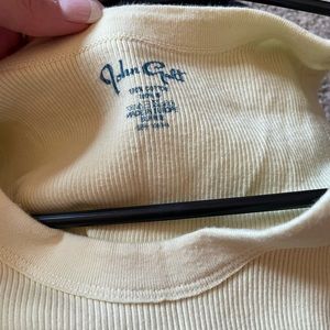 PAC SUN Yellow Crop Top